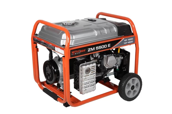 Бензиновый генератор Mitsui ZM 5500 E для дома фото