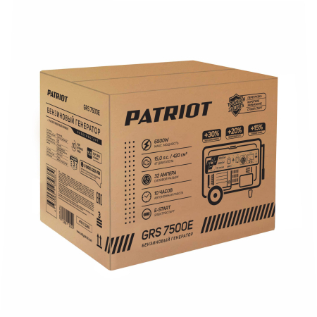 Бензиновый генератор PATRIOT GRS 7500 E фото