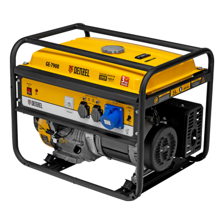 Бензиновый генератор DENZEL GE 7900 фото