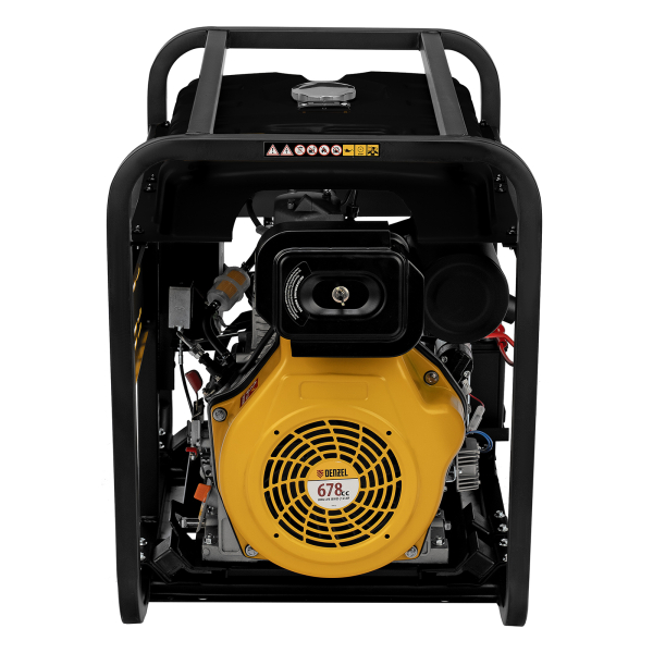 Дизельный генератор DENZEL DES-85E 94415 для дома фото