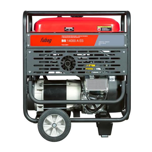 Бензиновый генератор Fubag BS 14000 A ES на колесах фото