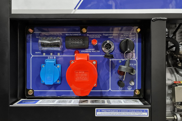 Дизельный генератор ТСС SDG 9000EH3A 100031 стационарный фото