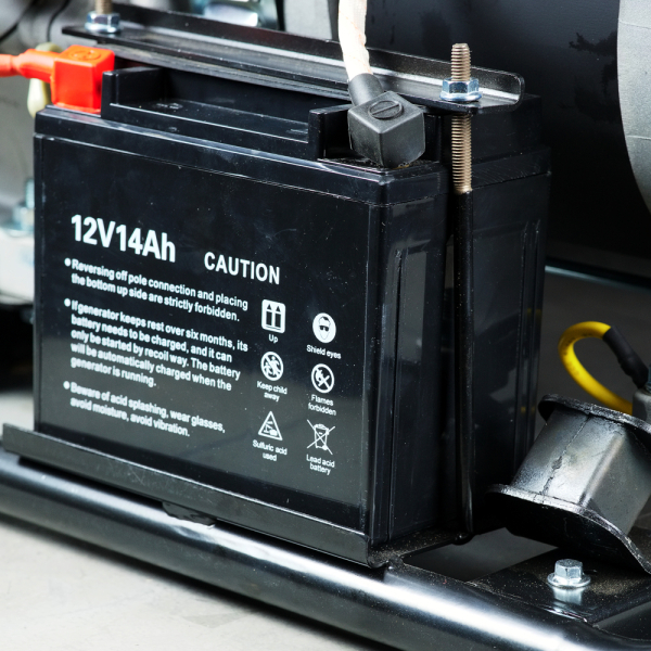 Бензиновый генератор Fubag PRG 6000 ES + Комплект колес и ручек для генераторов в ПОДАРОК синхронный фото