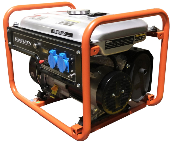 Бензиновый генератор Zongshen PB 3300 синхронный фото