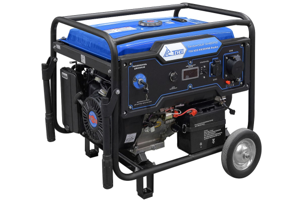 Бензиновый генератор ТСС SGG 6000EHNA Duplex стационарный фото
