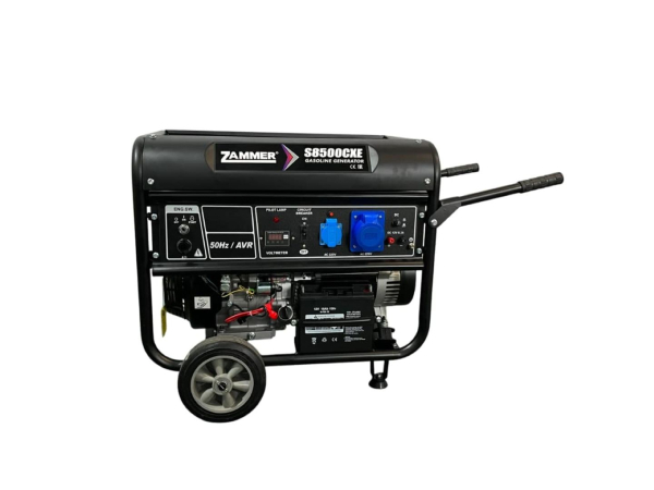 Бензиновый генератор Zammer S8500CXE- 7кВт портативный Бензиновый генератор Zammer S8500CXE- 7кВт портативный фото