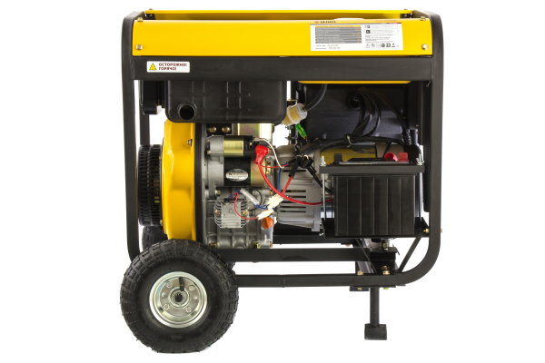 Дизельный генератор DENZEL DD6300Е 94657 для дома фото