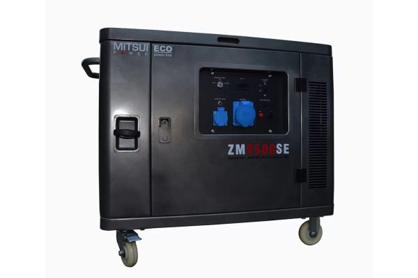 Бензиновый генератор Mitsui ZM 9500 SE для дома фото