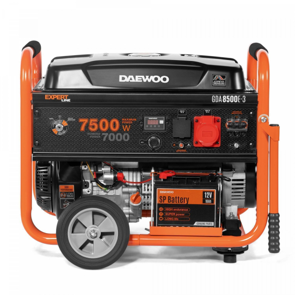Бензиновый генератор DAEWOO GDA 8500E-3 переносной Бензиновый генератор DAEWOO GDA 8500E-3 переносной фото