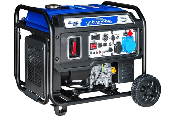 Бензиновый инверторный генератор ТСС SGG 6000Ei синхронный фото