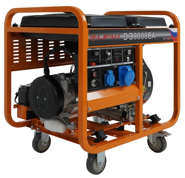 Дизельный генератор Lifan DG9000EA 00159884 для дома фото