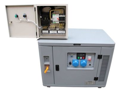 Дизельный генератор Амперос LDG12000E стартер в кожухе с АВР фото