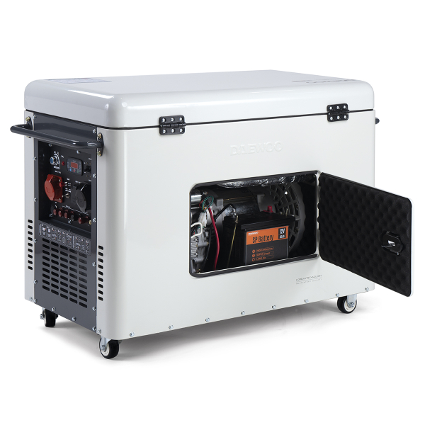 Дизельный генератор DAEWOO DDAE 11000DSE-3 DDAE 11000DSE-3 на колесах фото