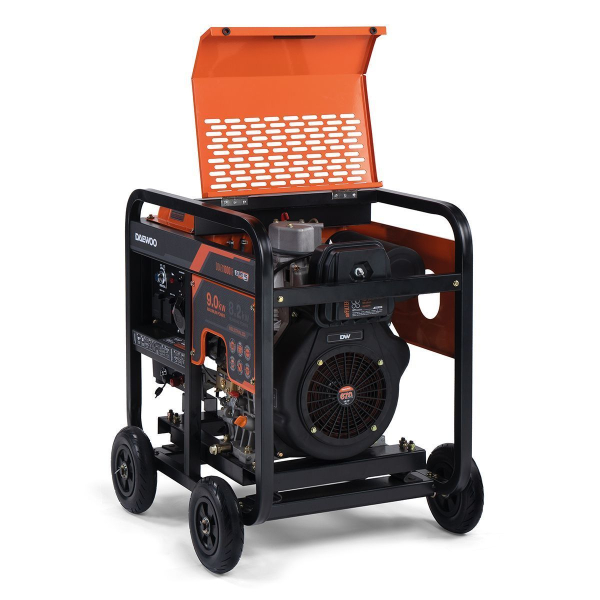 Дизельный генератор DAEWOO DDAE 11000XE DDAE 11000XE на колесах фото