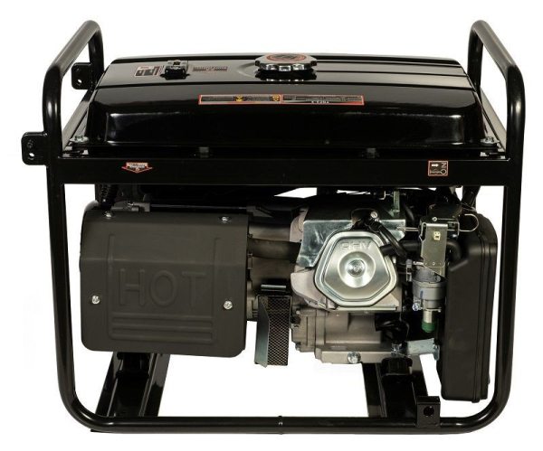 Бензиновый генератор Lifan 7 GF2-3 (7500-3) на колесах фото