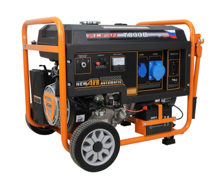 Бензиновый генератор Lifan 7 GF-4 (LF7500E) фото