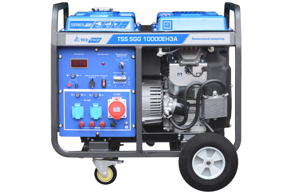 Бензиновый генератор ТСС SGG 10000EH3A промышленный фото
