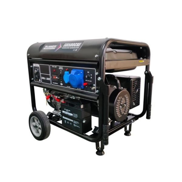 Бензиновый генератор Zammer S8500CXE для дома фото