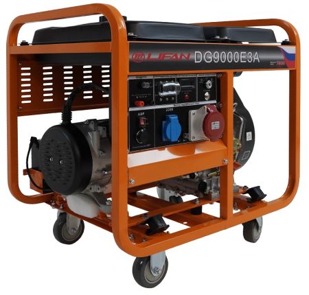 Дизельный генератор Lifan DG9000E3A фото
