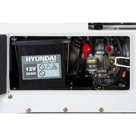 Дизельный генератор Hyundai DHY 8500 SE-T фото