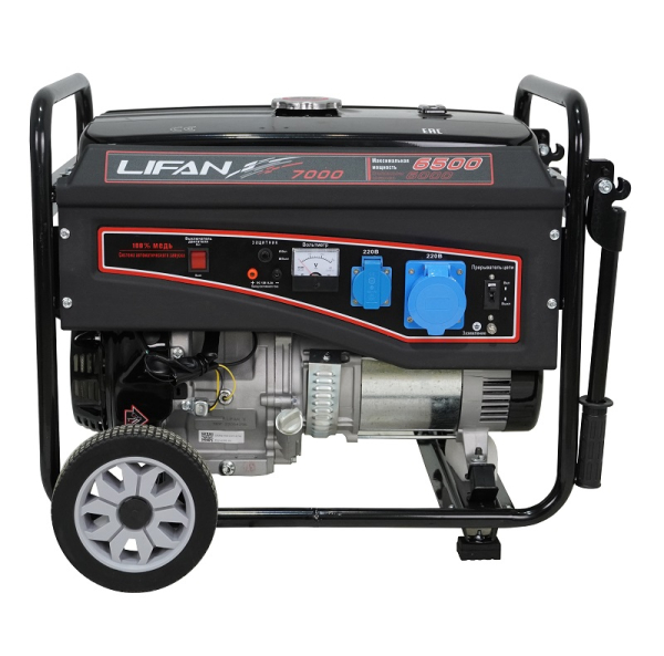 Бензиновый генератор Lifan 6 GF-3 (LF7000) для дома фото
