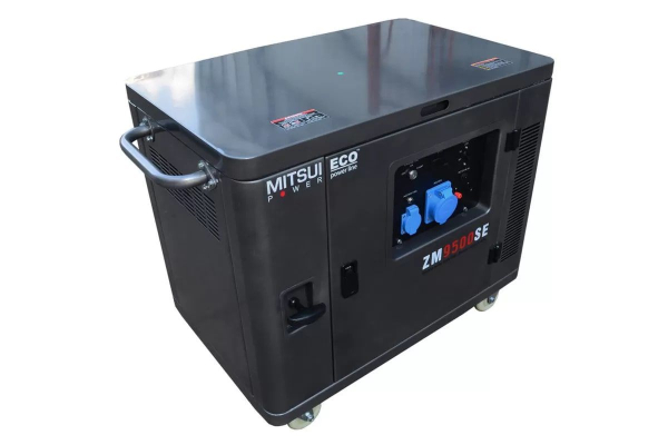 Бензиновый генератор Mitsui ZM 9500 SE для дома фото