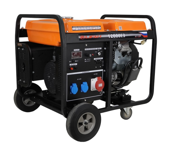 Бензиновый генератор Lifan 10 GF2-4 (LF12000E3) 2-х тактный фото