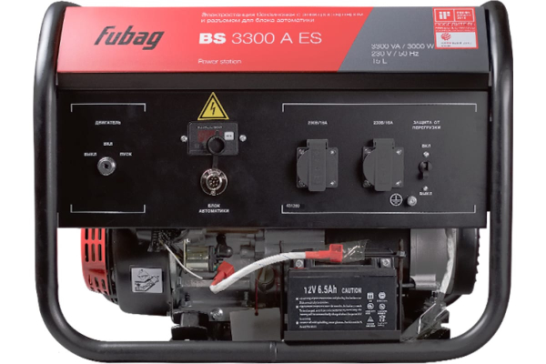 Бензиновый генератор Fubag BS 3300 A ES портативный Бензиновый генератор Fubag BS 3300 A ES портативный фото