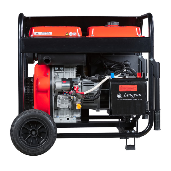 Дизельный генератор Fubag DS 8000 DA ES 646236 на колесах фото