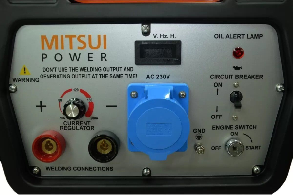 Бензиновый сварочный генератор Mitsui ZMW 200 DC переносной Бензиновый сварочный генератор Mitsui ZMW 200 DC переносной фото