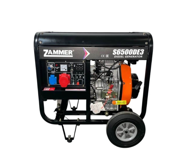 Дизельный генератор Zammer ECO S6500DE3 - 4,5 кВт S6500DE3 портативный Дизельный генератор Zammer ECO S6500DE3 - 4,5 кВт S6500DE3 портативный фото