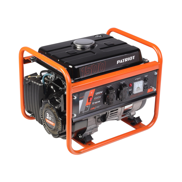 Бензиновый генератор PATRIOT SRGE 1500 на колесах фото