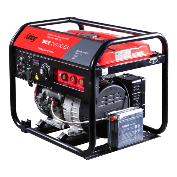 Бензиновый сварочный генератор Fubag WCE 250 DC ES резервный фото