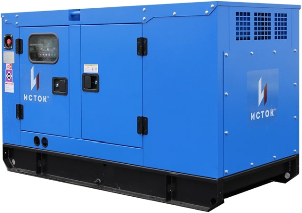 Дизельный генератор Исток АД12С-Т400-РПМ15 в кожухе с АВР  армейский фото