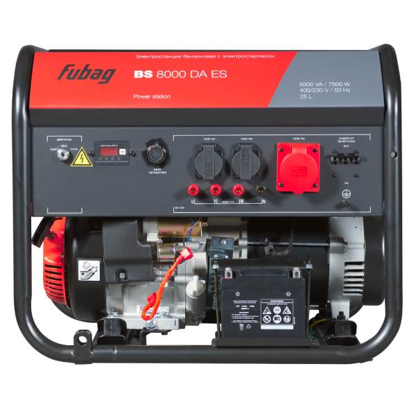 Бензиновый генератор Fubag BS 8000 DA ES фото