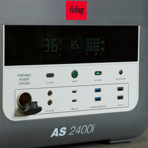 Портативная электростанция Fubag AS 2400i (аккумулятор LiFePO4) портативный фото