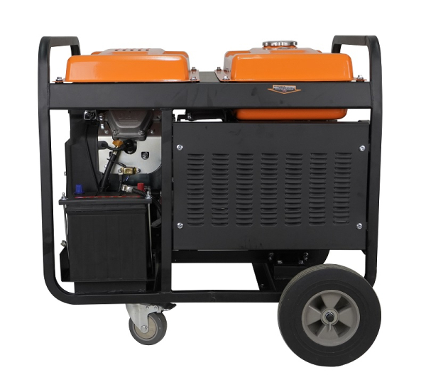 Бензиновый генератор Lifan 10 GF2-4 (LF12000E3) на колесах фото