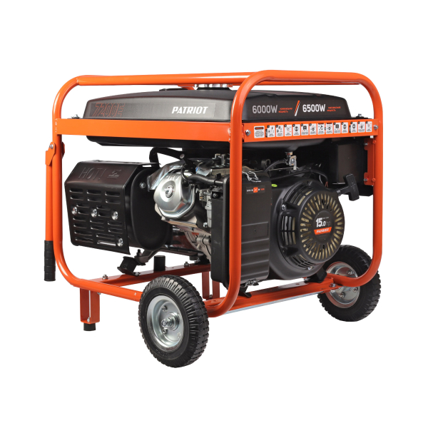 Бензиновый генератор PATRIOT SRGE 7200 E для дома фото