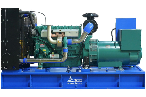 Дизельный генератор ТСС АД-300С-Т400-1РПМ5 ПРОФ в погодозащитном кожухе 025830 стационарный фото