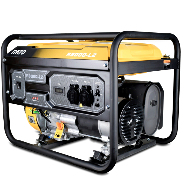 Бензиновый генератор RATO R3000-L2W + колесный комплект на колесах фото