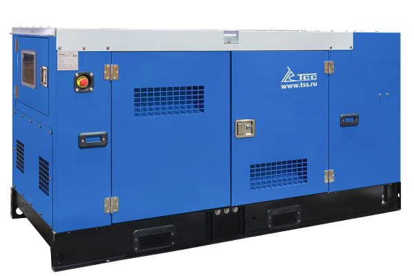 Дизельный генератор ТСС АД-50С-Т400 в шумозащитном кожухе 025375 2-х тактный фото