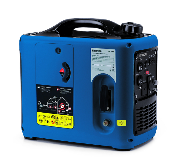 Бензиновый инверторный генератор Hyundai HHY 1000Si для дачи фото
