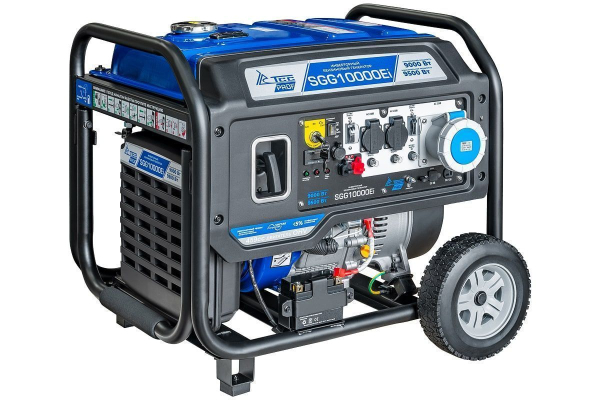 Бензиновый инверторный генератор ТСС SGG 10000Ei 2-х тактный фото