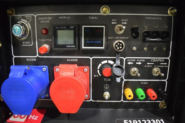 Дизельный сварочный генератор ТСС DGW 6.0/200ED-R3 026496 2-х тактный фото