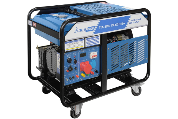 Дизельный генератор ТСС SDG 10000EH3A 100138 стационарный фото
