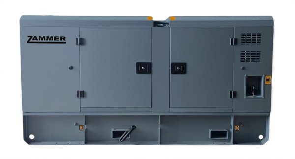 Дизельный генератор Zammer AD-640-Т400 Prof 12M26D792E200 в кожухе  стационарный фото