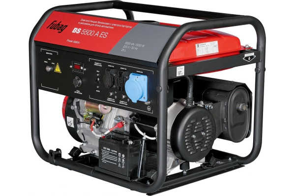 Бензиновый генератор Fubag BS 5500 A ES для дома фото
