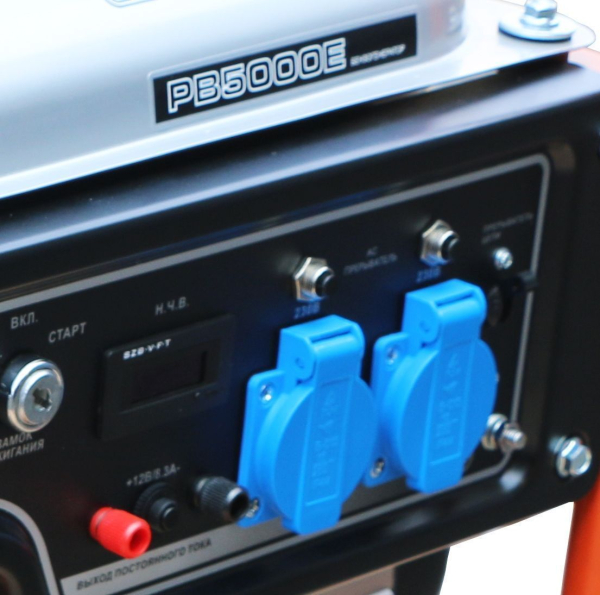 Бензиновый генератор Zongshen PB 5000 E для дома фото
