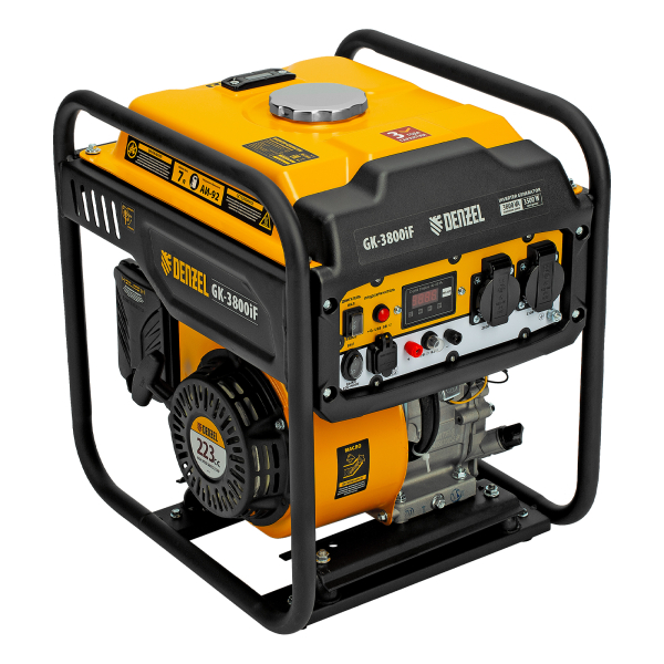 Бензиновый инверторный генератор DENZEL GK-3800iF для дома фото