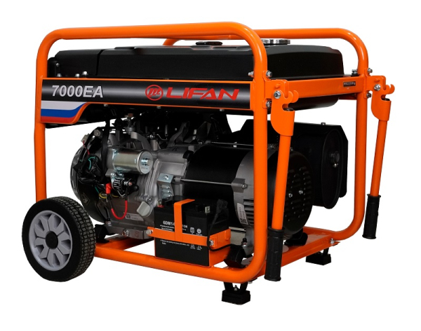 Бензиновый генератор Lifan 6 GF-5A (7000EA) для дома фото